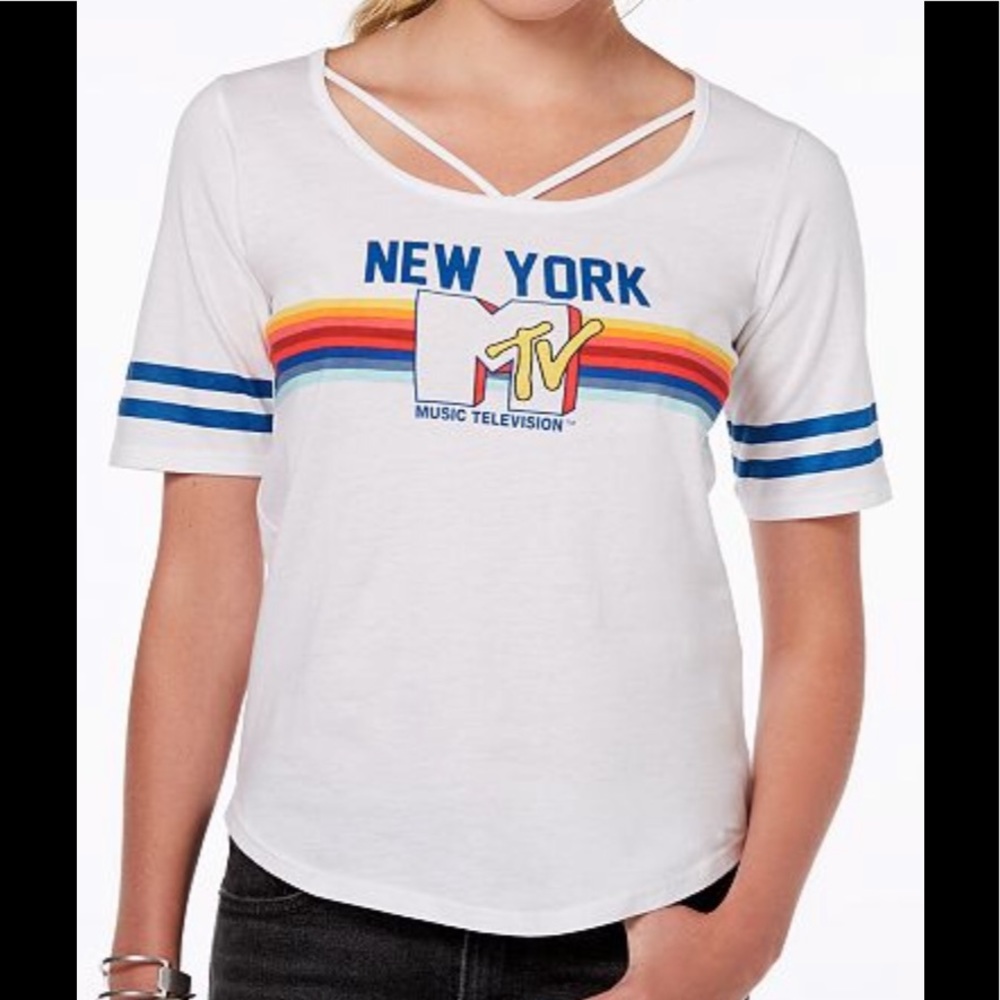 80’s inspired retro MTV shirt size Medium